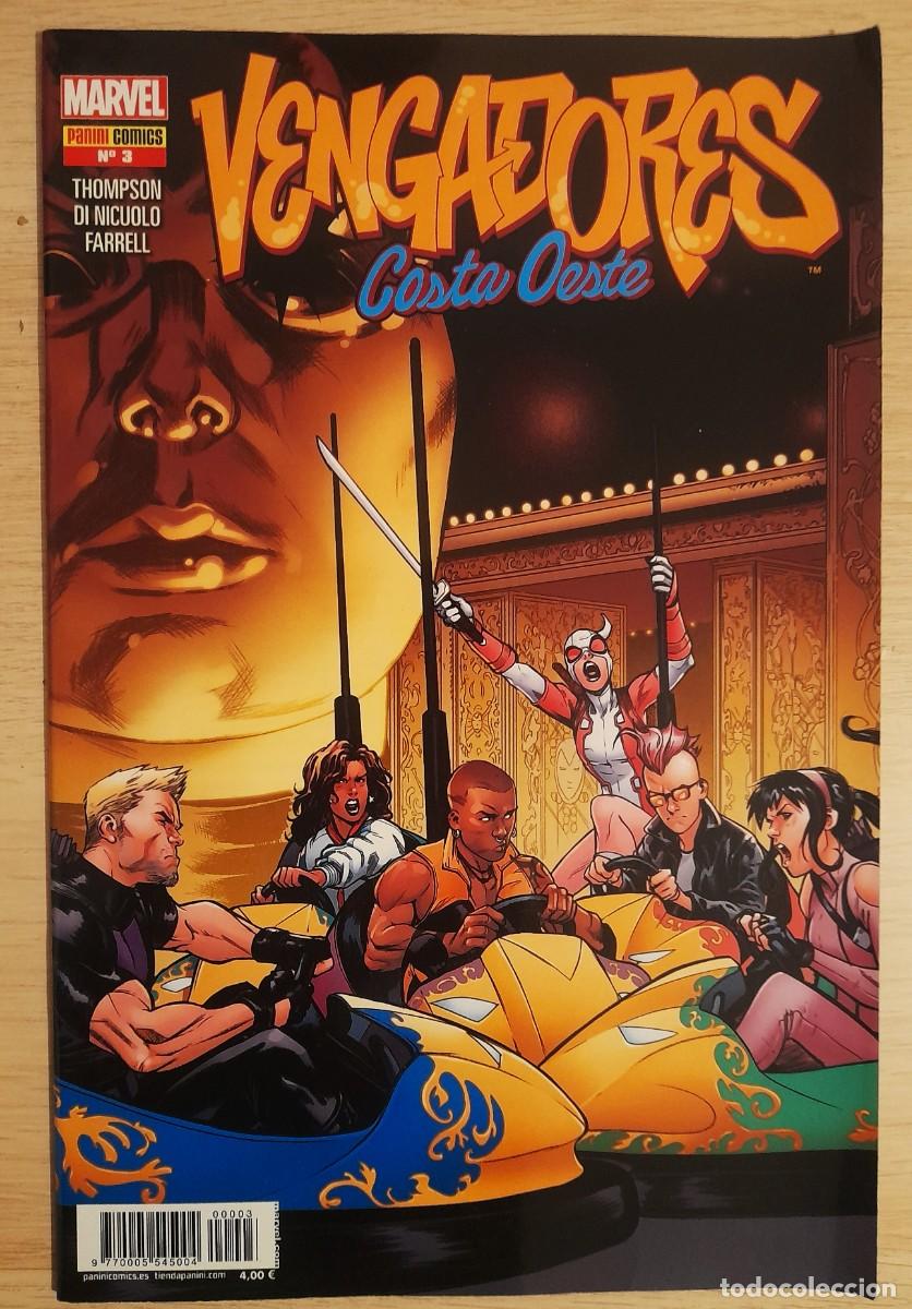 C&oacute;mics: Vengadores Costa Oeste - Coleccion Completa de 5 Comics - Marvel - Panini - Foto 3