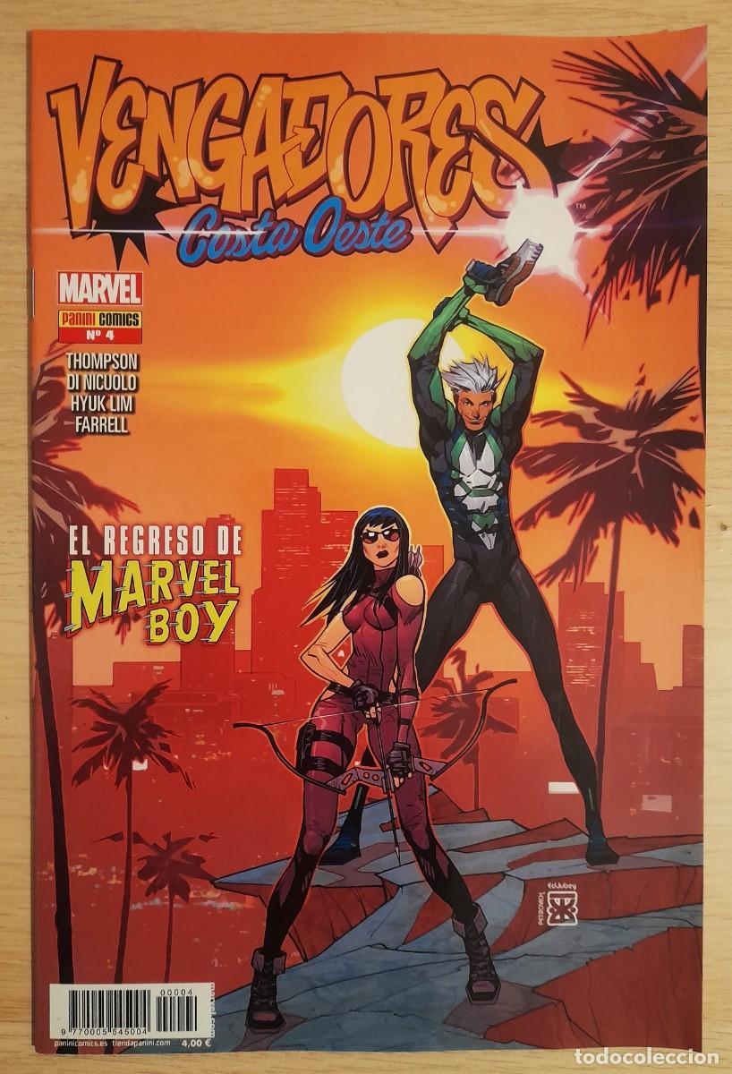 C&oacute;mics: Vengadores Costa Oeste - Coleccion Completa de 5 Comics - Marvel - Panini - Foto 4