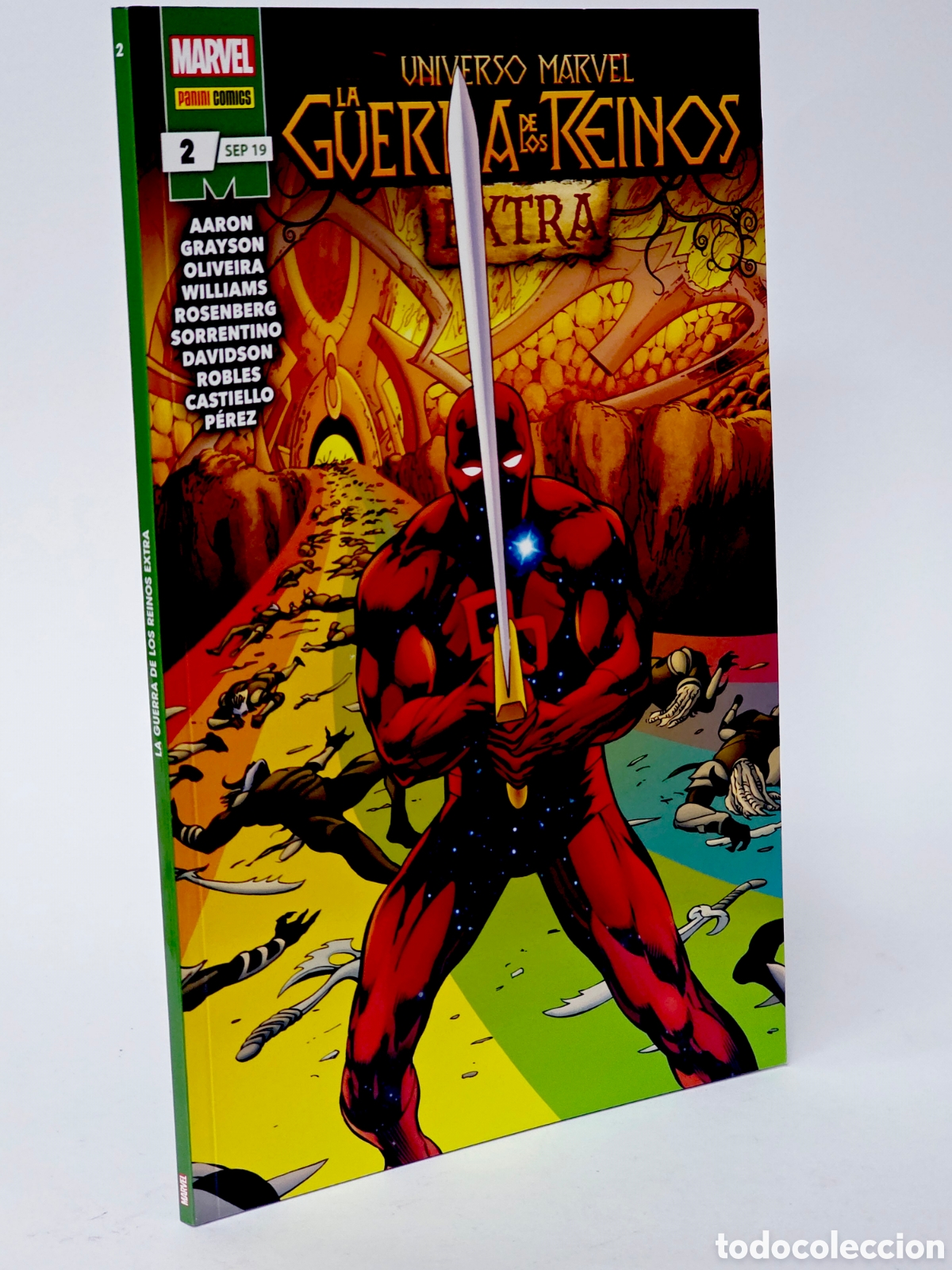 C&oacute;mics: C&Oacute;MIC DE KIOSCO LA GUERRA DE LOS REINOS 2 EXTRA UNIVERSO MARVEL PANINI - Foto 1