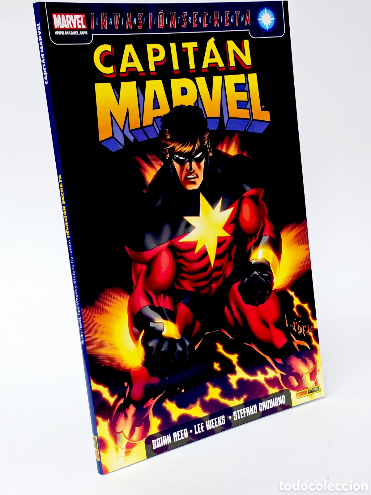 C&oacute;mics: C&Oacute;MIC DE KIOSCO CAPIT&Aacute;N MARVEL INVASI&Oacute;N SECRETA PANINI MARVEL - Foto 1
