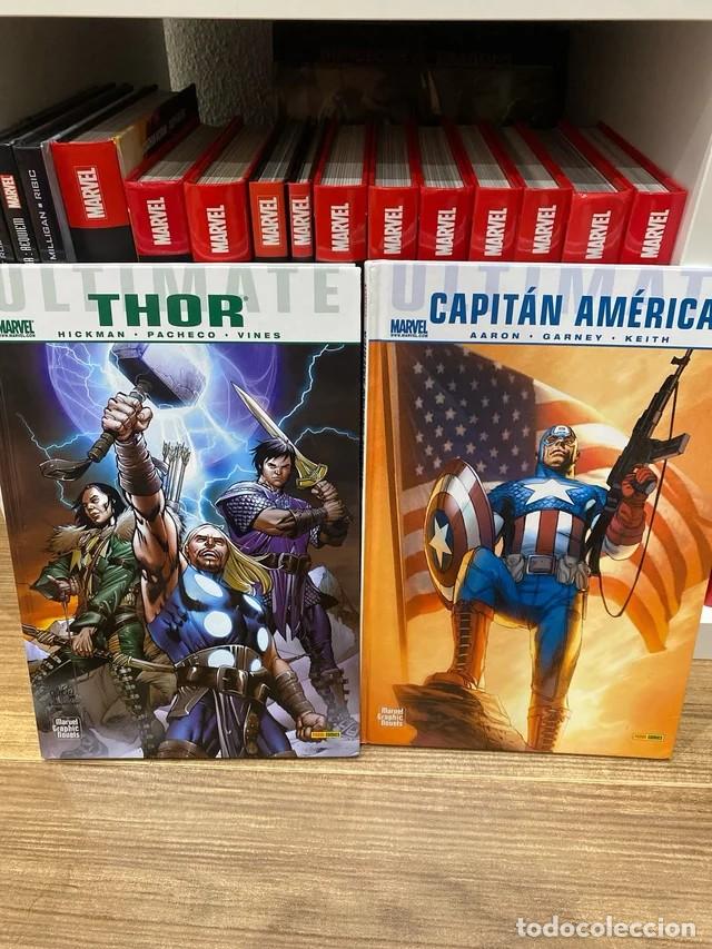C&oacute;mics: Pack Comics Ultimate Thor + Capit&aacute;n Am&eacute;rica - Foto 1