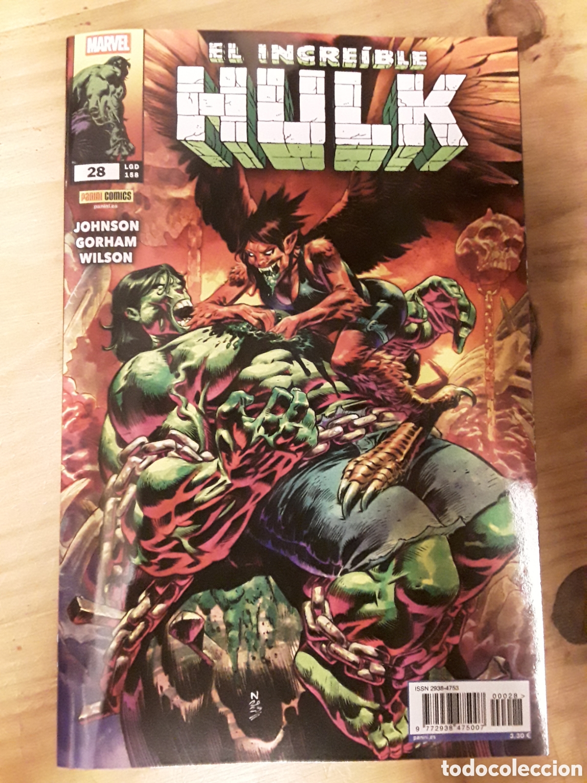 C&oacute;mics: Hulk 28 / 158 (grapa) - Johnson, Gorham, Wilson - Panini / Marvel - Foto 1