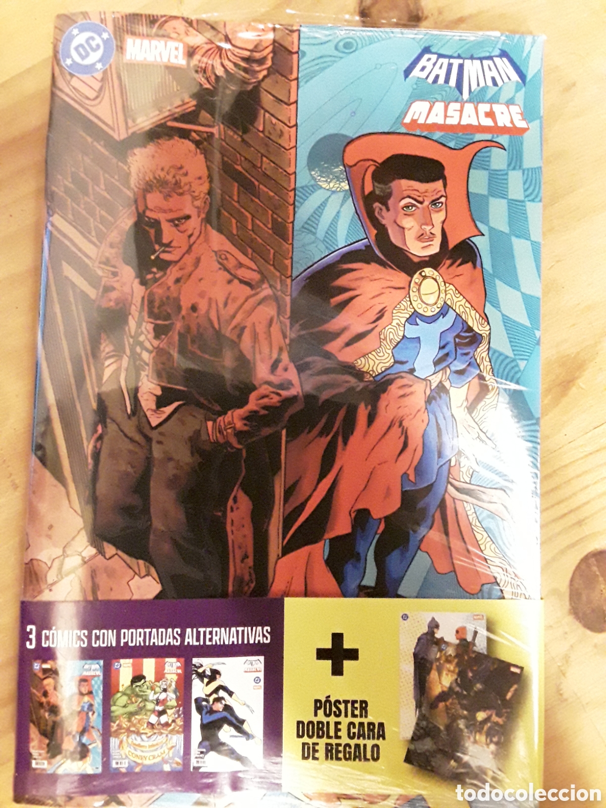 C&oacute;mics: Batman/Masacre Pack + poster Frank Quitely / Jim Lee - Panini / Marvel - Foto 1
