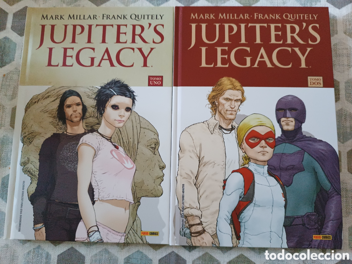 C&oacute;mics: J&uacute;piter legacy. Dos tomos . Serie completa - Foto 1