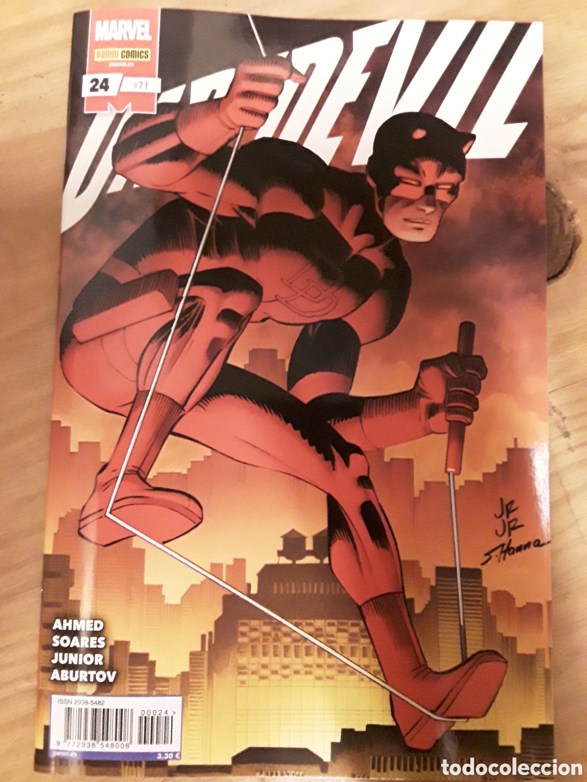 C&oacute;mics: Daredevil 24 / 71 (grapa) - Ahmed, Soares, Junior, Aburtov - Panini / Marvel - Foto 1