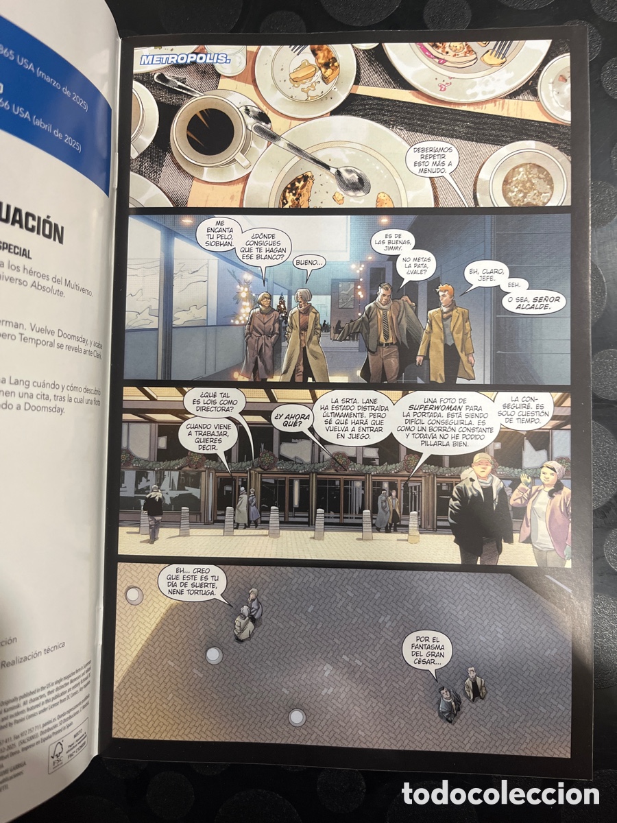 C&oacute;mics: SUPERMAN N.3 ECOS DEL PASADO DC ALL IN ( 2025/&hellip; ) - Foto 3