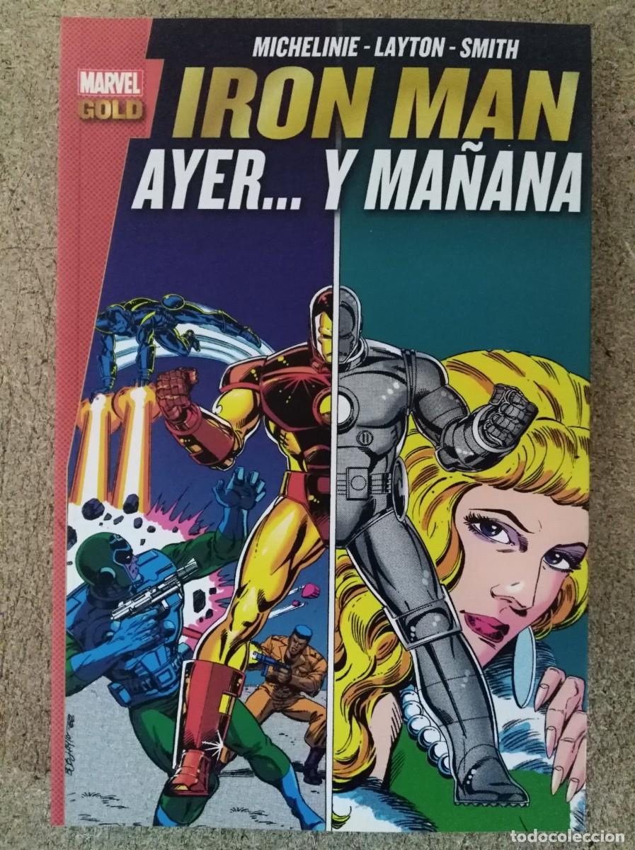 C&oacute;mics: Iron Man.Ayer... y Ma&ntilde;ana.Marvel Gold.Panini Comics - Foto 1