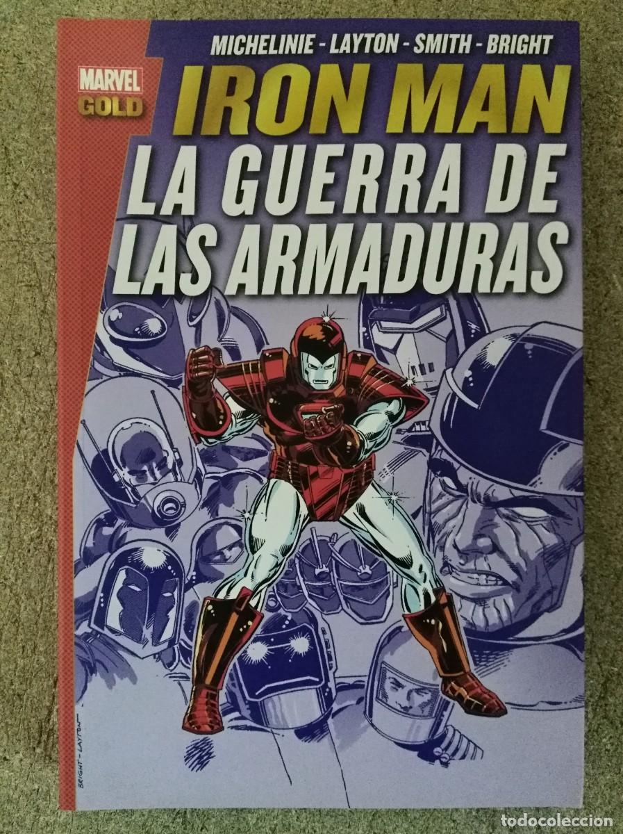 C&oacute;mics: Iron Man.La Guerra de las Armaduras.Marvel Gold.Panini Comics - Foto 1