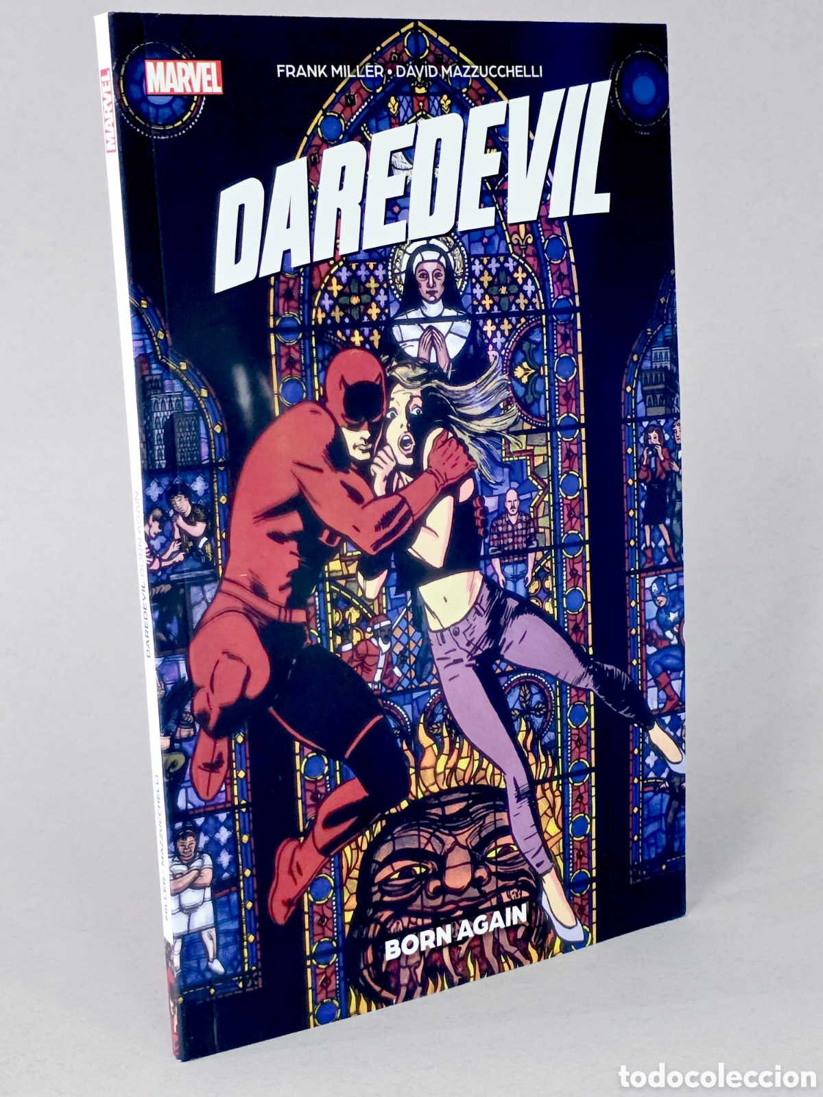 C&oacute;mics: C&Oacute;MIC DE KIOSCO DAREDEVIL BORN AGAIN 8 MARVEL ESSENTIALS POCKET PANINI - Foto 1