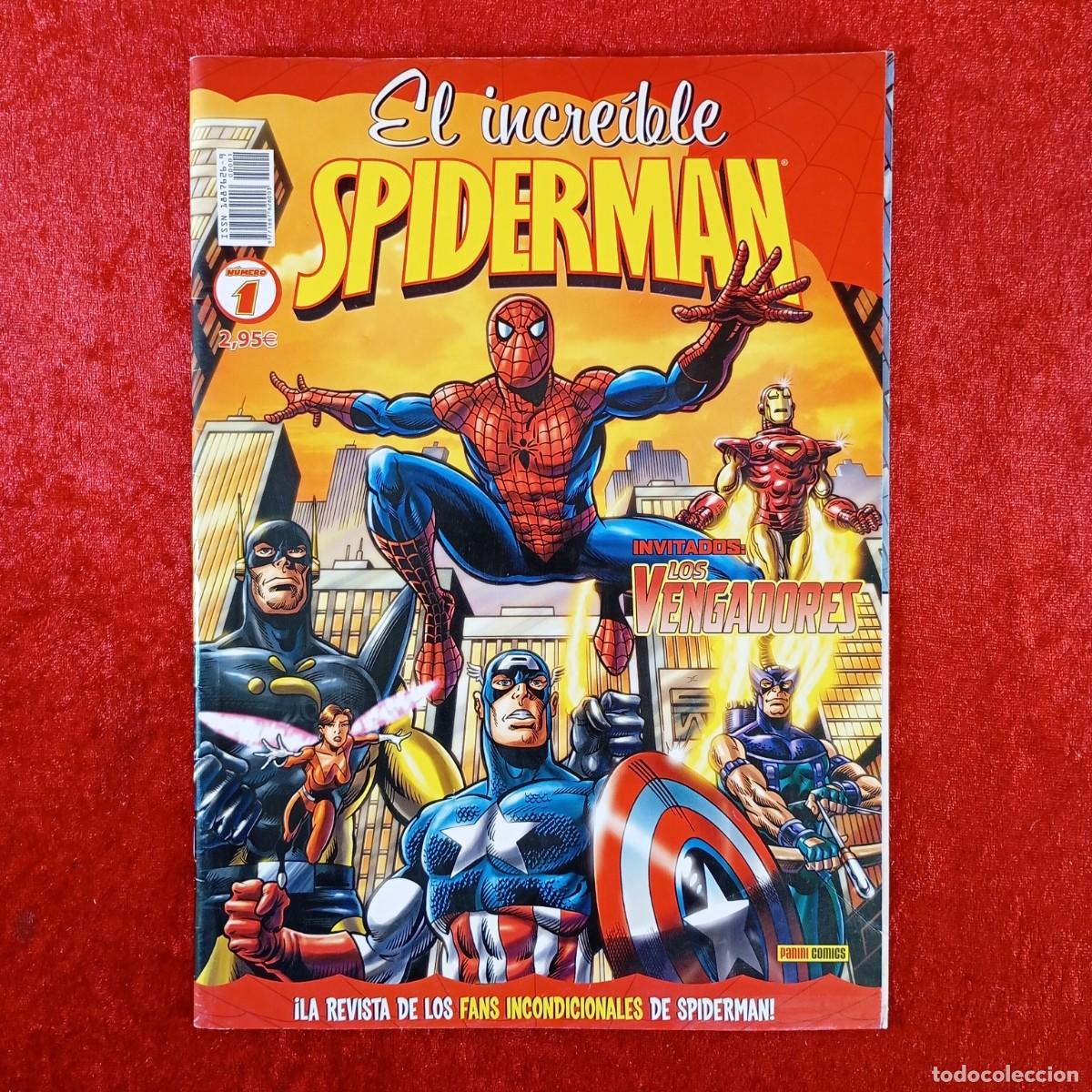 C&oacute;mics: EL INCREIBLE SPIDERMAN - PANINI COMICS - N&Uacute;MERO 1 - MARVEL - 2007 / 3298 - Foto 1