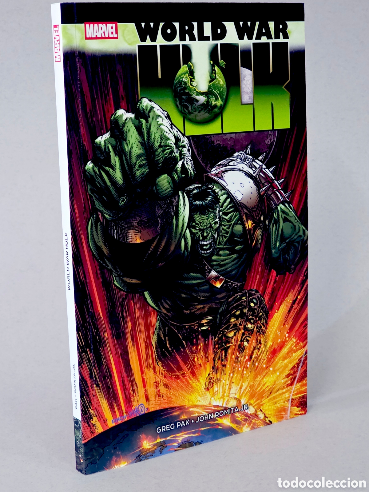 C&oacute;mics: C&Oacute;MIC WORLD WAR HULK 19 MARVEL ESSENTIALS POCKET PANINI CASI EXCELENTE ESTADO - Foto 1