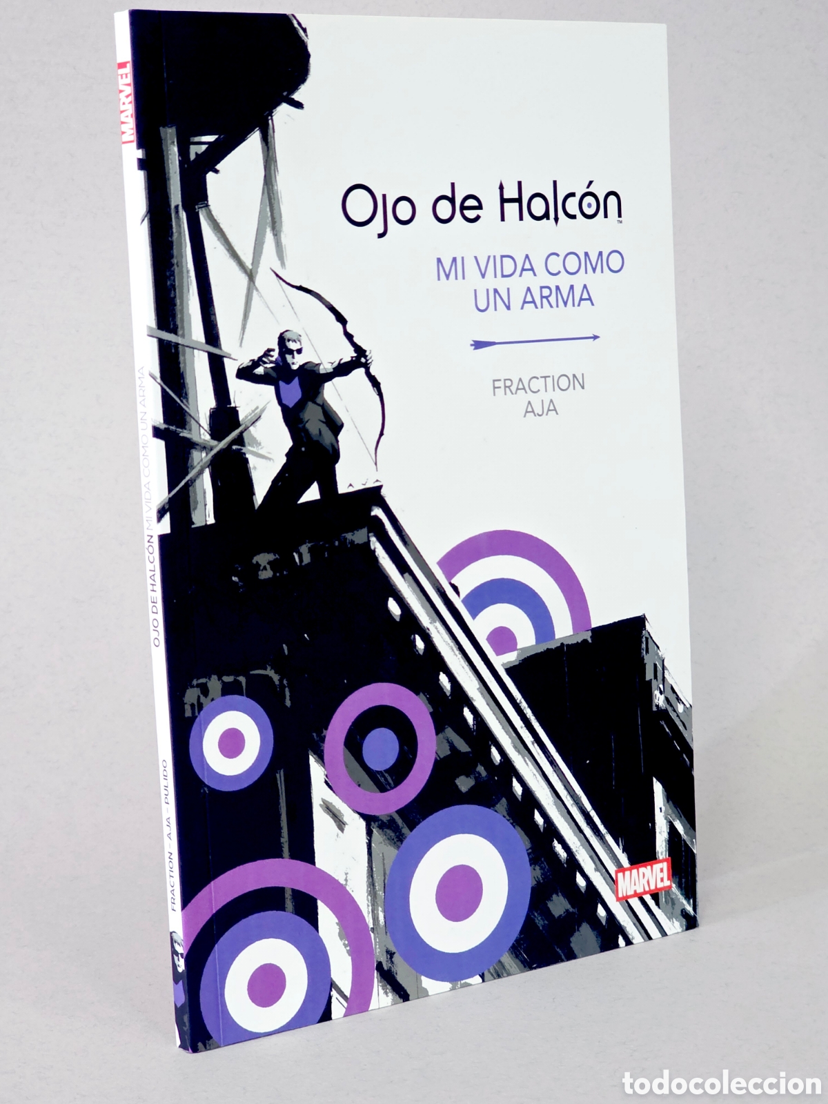 C&oacute;mics: C&Oacute;MIC DE KIOSCO OJO DE HALC&Oacute;N 14 MI VIDA COMO UN ARMA MARVEL ESSENTIALS POCKET PANINI - Foto 1