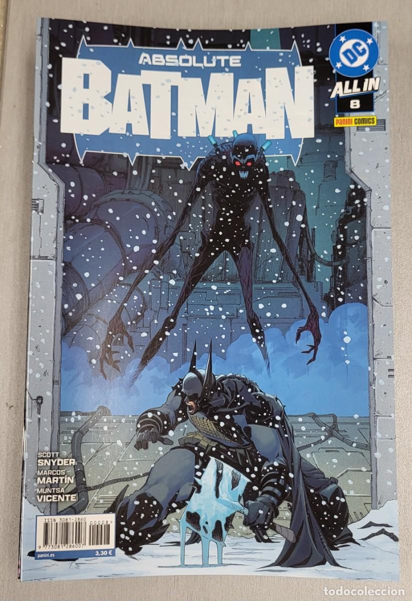 C&oacute;mics: ABSOLUTE BATMAN N&ordm; 8 / SCOTT SNIDER - NICK DRAGOTTA / ALL IN - -DC - PANINI - Foto 1