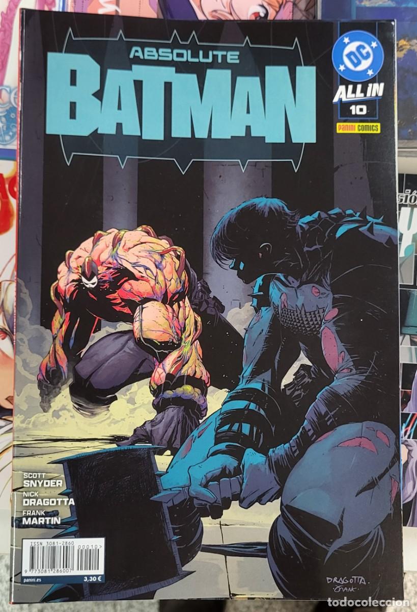 C&oacute;mics: ABSOLUTE BATMAN N&ordm; 10 / SCOTT SNIDER - NICK DRAGOTTA / ALL IN - -DC - PANINI - Foto 1