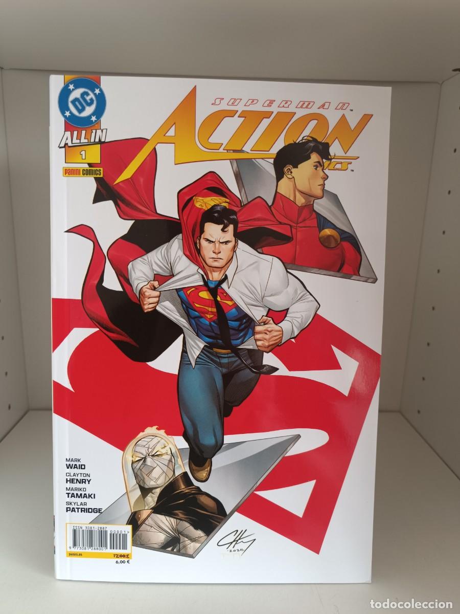 C&oacute;mics: SUPERMAN ACTION COMICS ALL IN NUMERO 1 DC PANINI COMIC - Foto 1