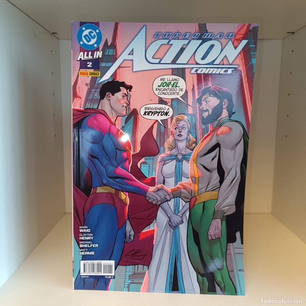 C&oacute;mics: SUPERMAN ACTION COMICS ALL IN NUMERO 2 DC PANINI COMIC - Foto 1