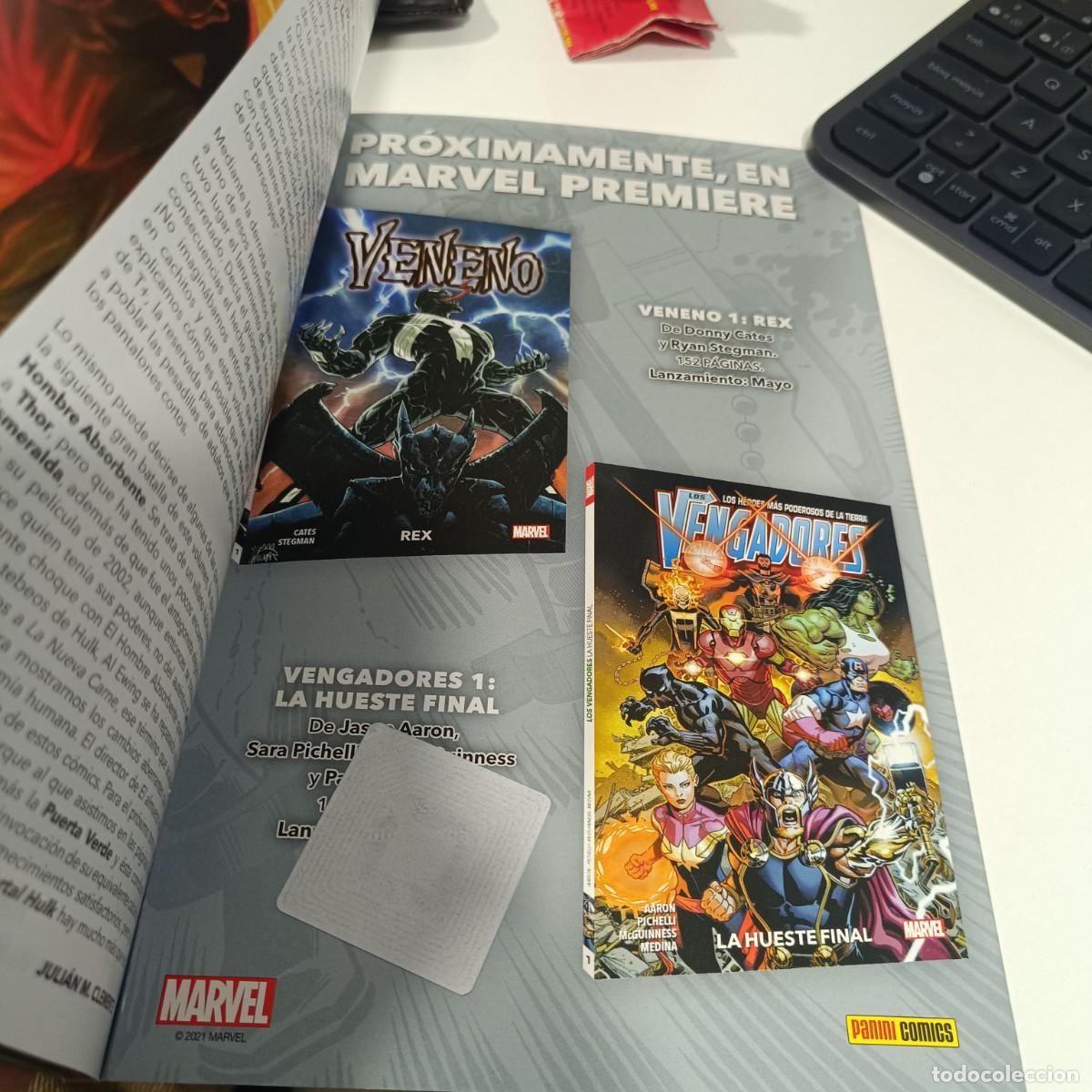 C&oacute;mics: EL INMORTAL HULK NUMERO 2 MARVEL PREMIERE PANINI - Foto 2