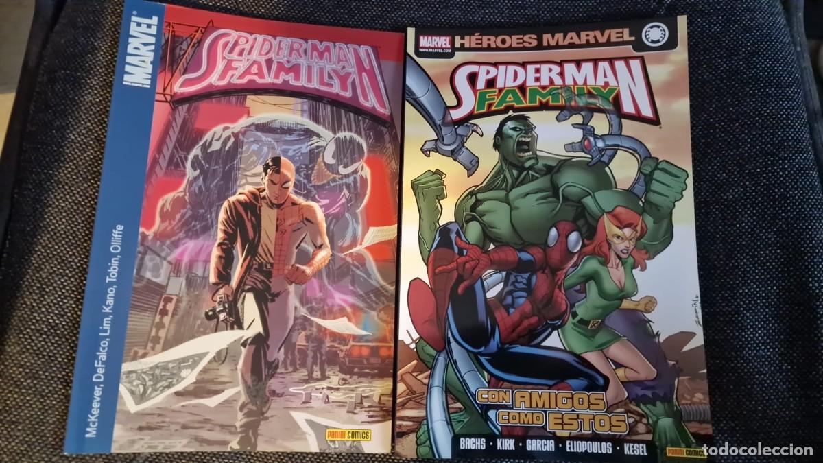 C&oacute;mics: SPIDERMAN FAMILY (OBRA COMPLETA 2 TOMOS) - PANINI - Foto 1