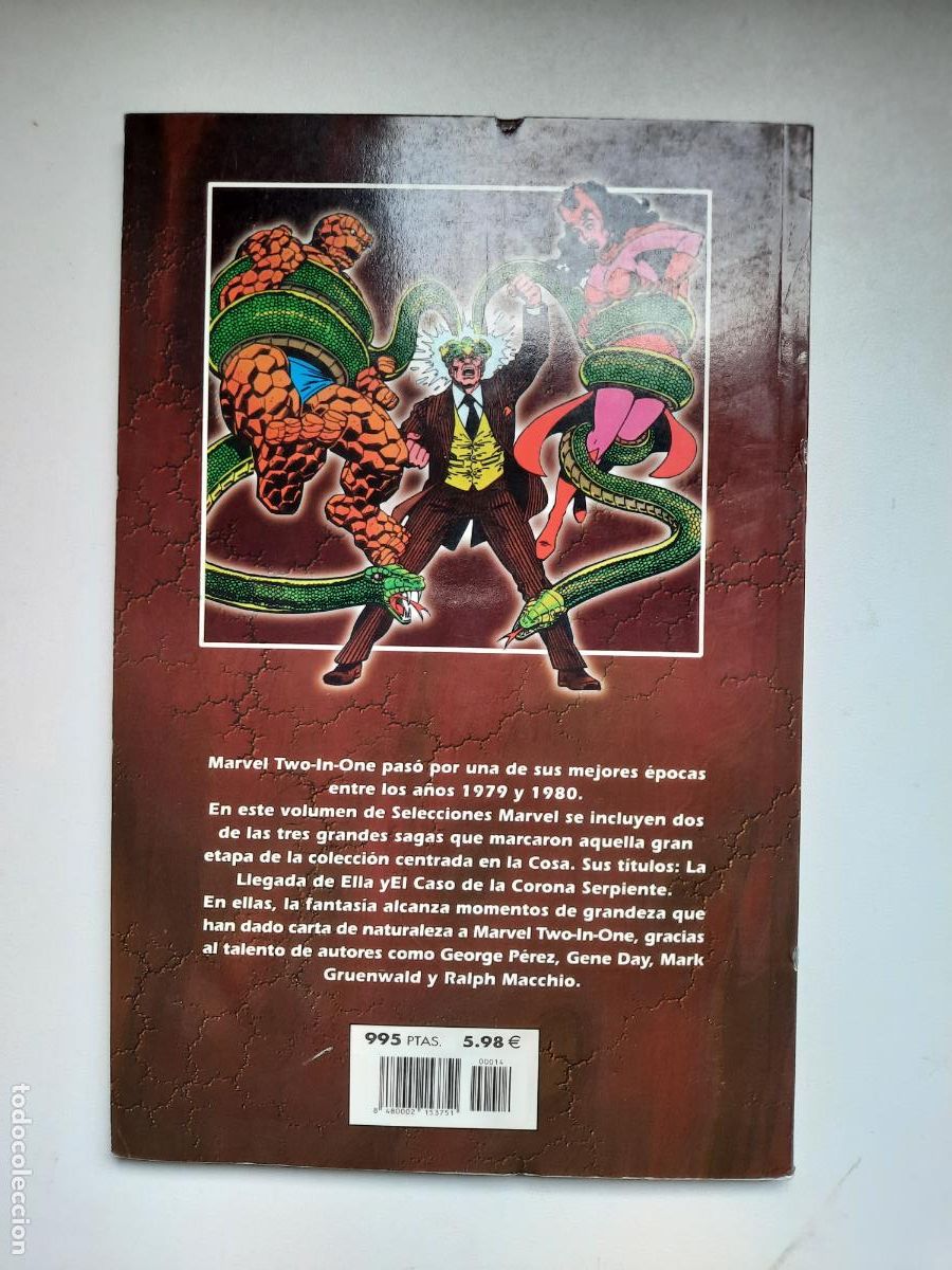 C&oacute;mics: SELECCIONES MARVEL: LA COSA N&ordm; 14 - ED. MARVEL - Foto 3