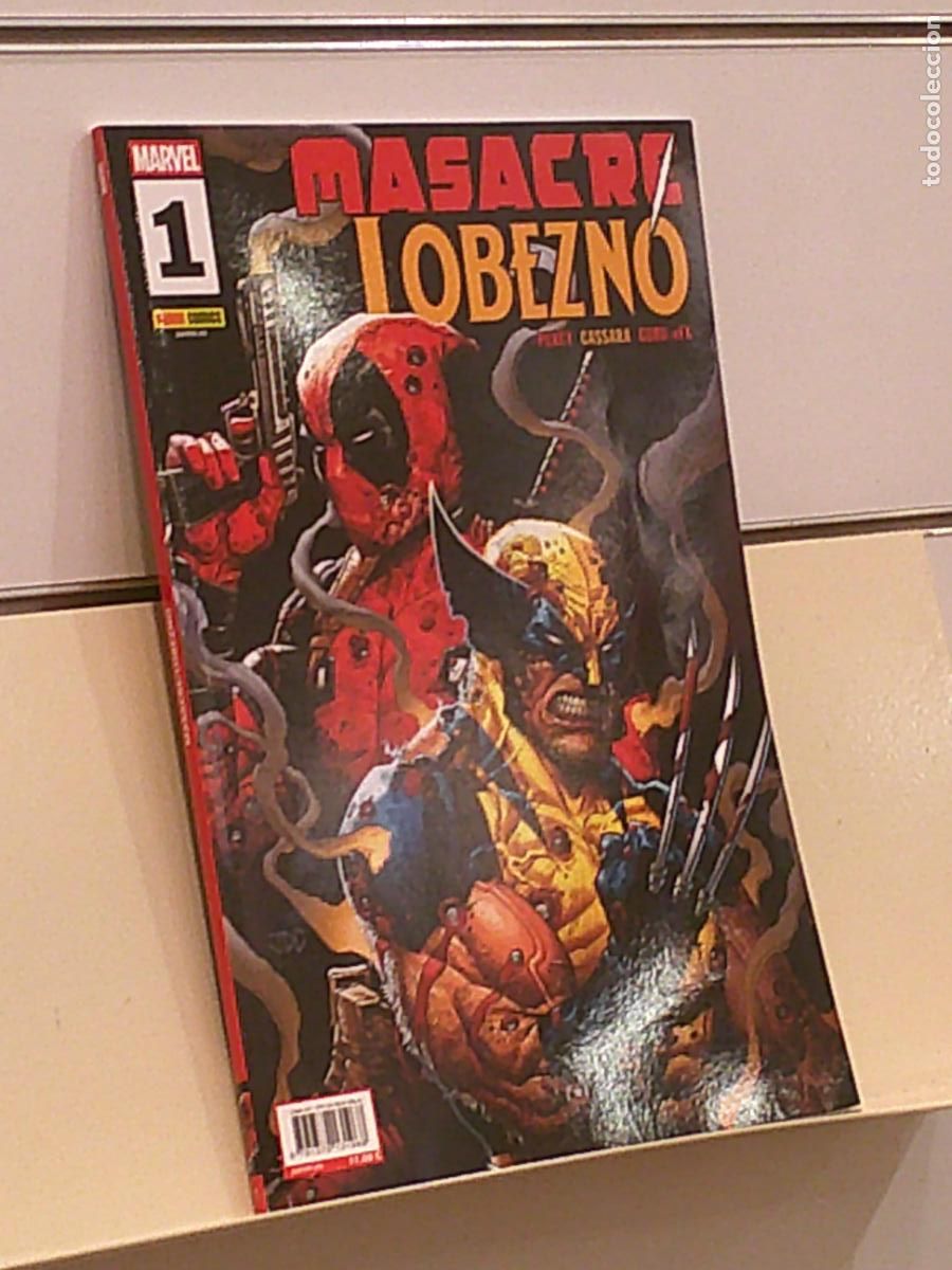 C&oacute;mics: MASACRE LOBEZNO N&ordm; 1 MARVEL - PANINI OFERTA - Foto 1