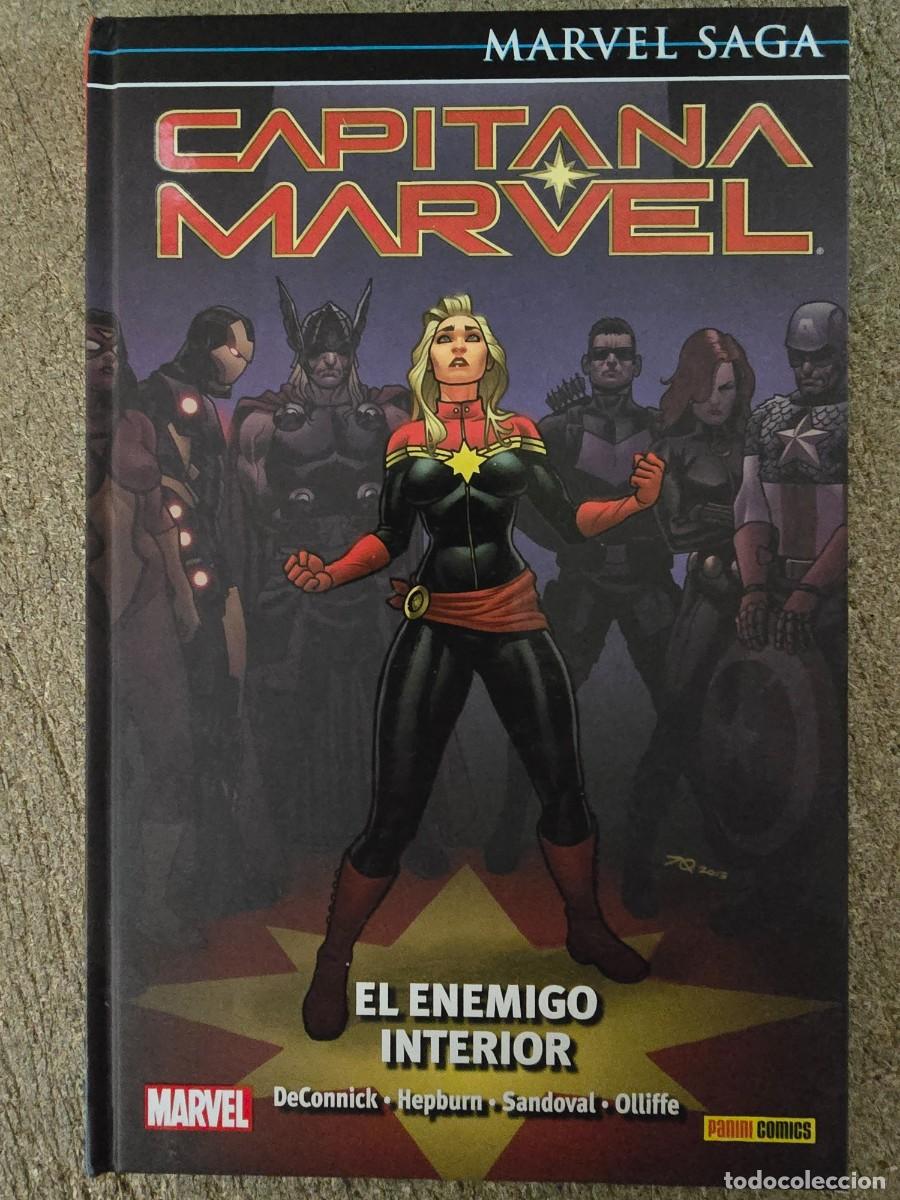 C&oacute;mics: Capitana Marvel.El Enemigo Interior.Marvel Saga.Panini - Foto 1