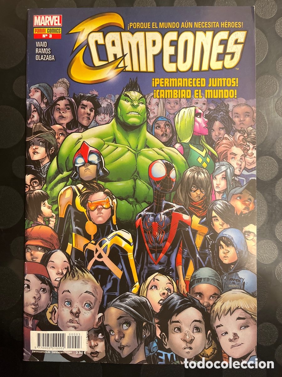 Comics : CAMPEONES N.3 CAMBIEMOS EL MUNDO ( 2017/2019 )