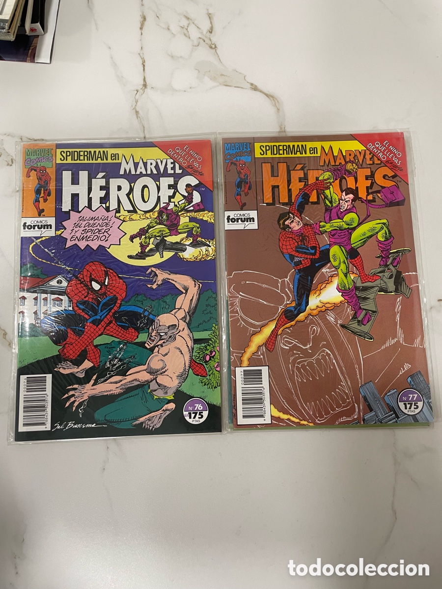 C&oacute;mics: Spiderman en Marvel H&eacute;roes (Forum) n&ordm; 21&ndash;26 &ndash; Saga completa - Foto 1