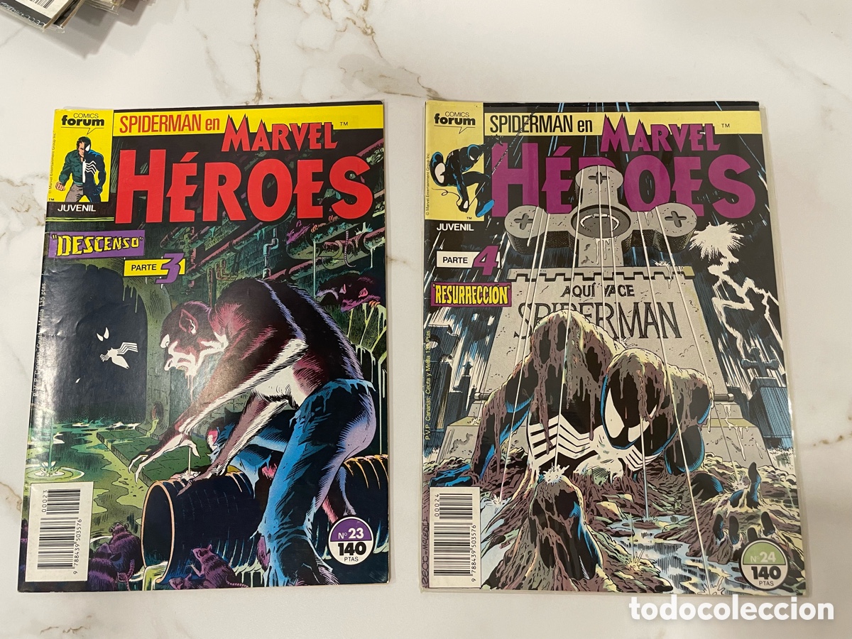C&oacute;mics: Spiderman en Marvel H&eacute;roes (Forum) n&ordm; 72&ndash;77 &ndash; Saga completa - Foto 4