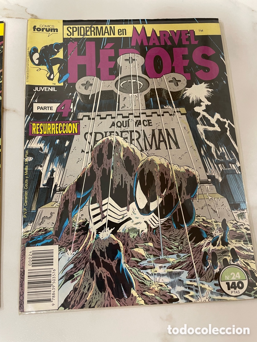 C&oacute;mics: Spiderman en Marvel H&eacute;roes (Forum) n&ordm; 72&ndash;77 &ndash; Saga completa - Foto 6