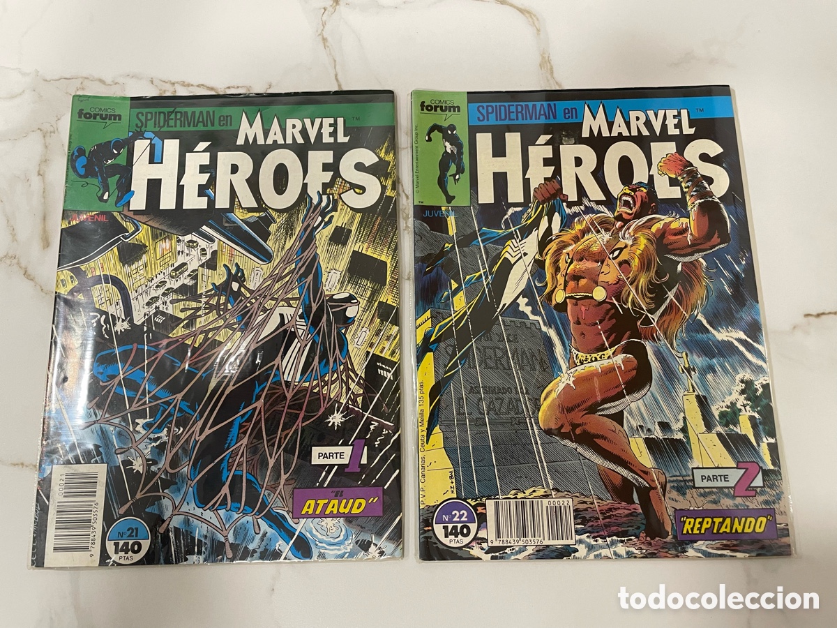 C&oacute;mics: Spiderman en Marvel H&eacute;roes (Forum) n&ordm; 72&ndash;77 &ndash; Saga completa - Foto 1
