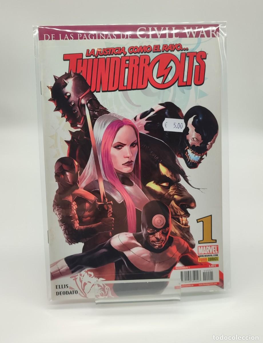 C&oacute;mics: Comic: La justicia como el rayo... Thunderbolts n&ordm; 1 panini comics - Foto 1