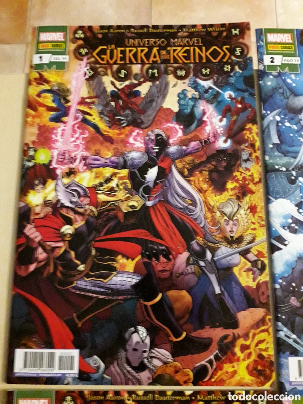 C&oacute;mics: LA GUERRA DE LOS REINOS. NUM 1 AL 4. Completa - Foto 2