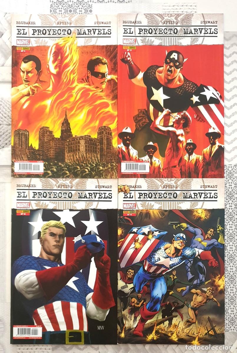 C&oacute;mics: EL PROYECTO MARVELS de Ed Brubaker. Serie Limitada de 4 comics. Panini Comics 2010 - Foto 1