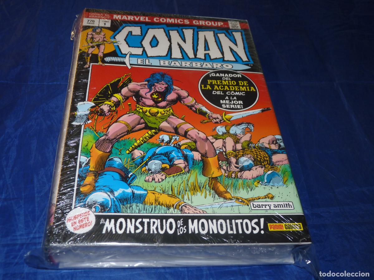 C&oacute;mics: CONAN EL BARBARO #1 EL MONSTRUO DE LOS MONOLITOS OREFSLL - Foto 1