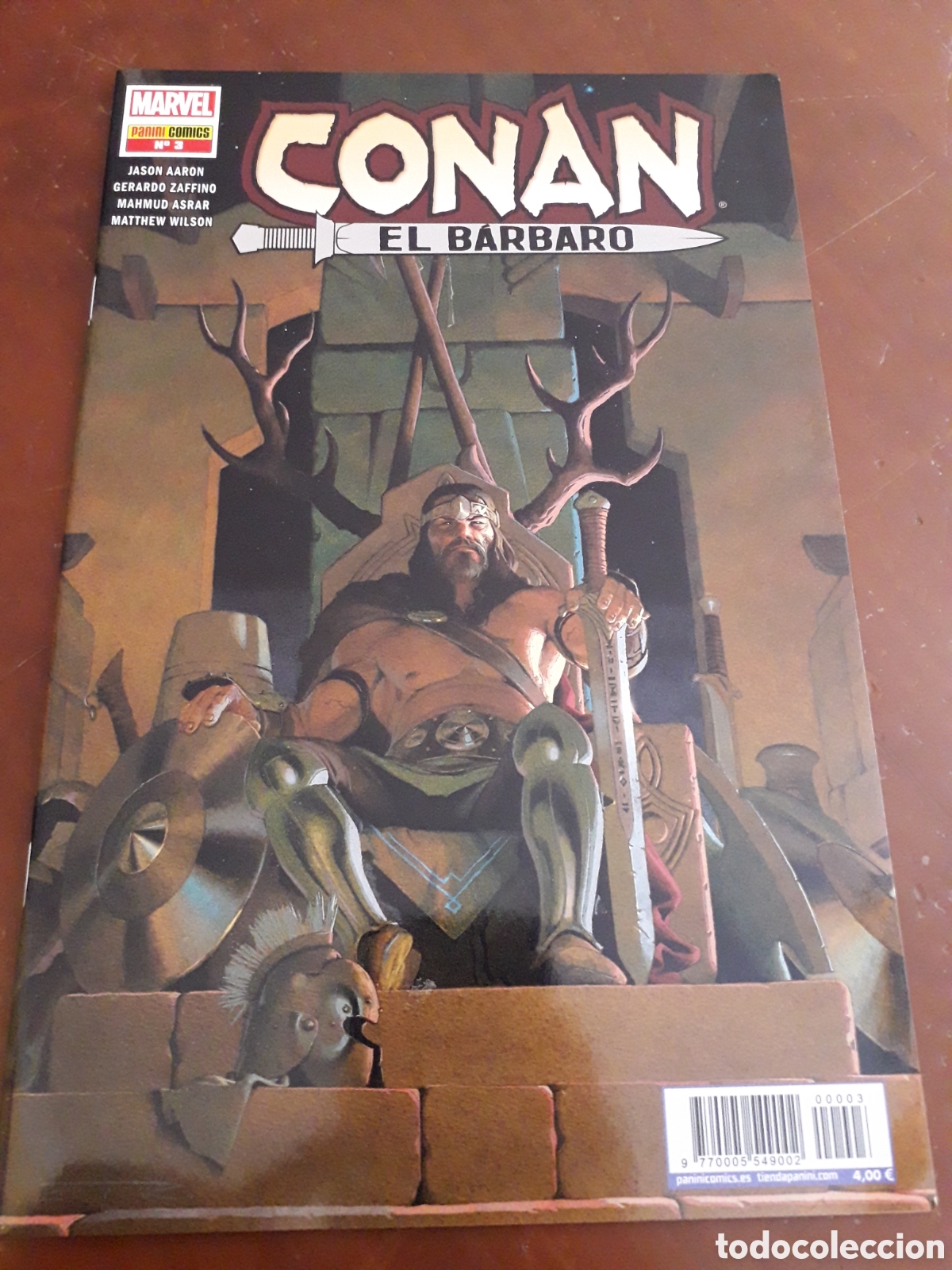 Comics: CONAN EL B&Aacute;RBARO N&Uacute;MERO 3. EXCELENTE ESTADO