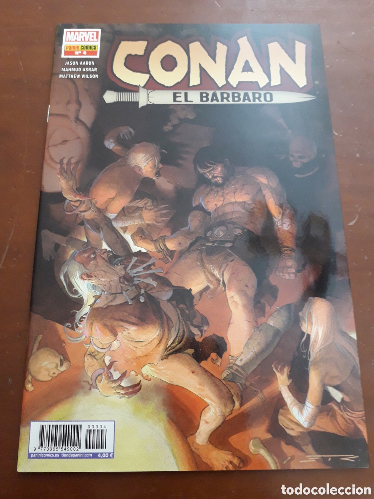 Comics: CONAN EL B&Aacute;RBARO N&Uacute;MERO 4. EXCELENTE ESTADO