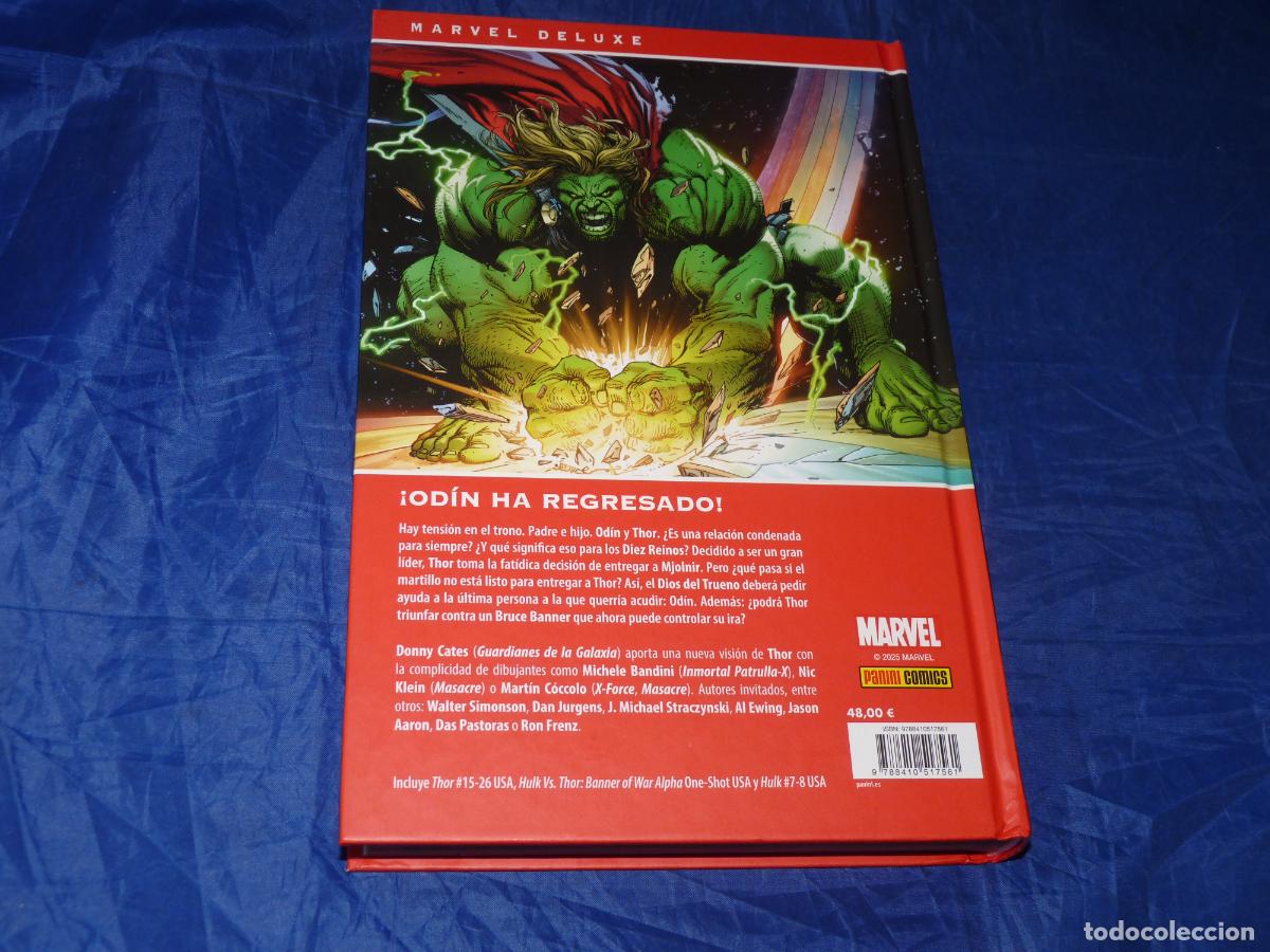 C&oacute;mics: Marvel deluxe thor de donny cates 2. dios de los martillos MARVEL DELUXE OREFSLL - Foto 4