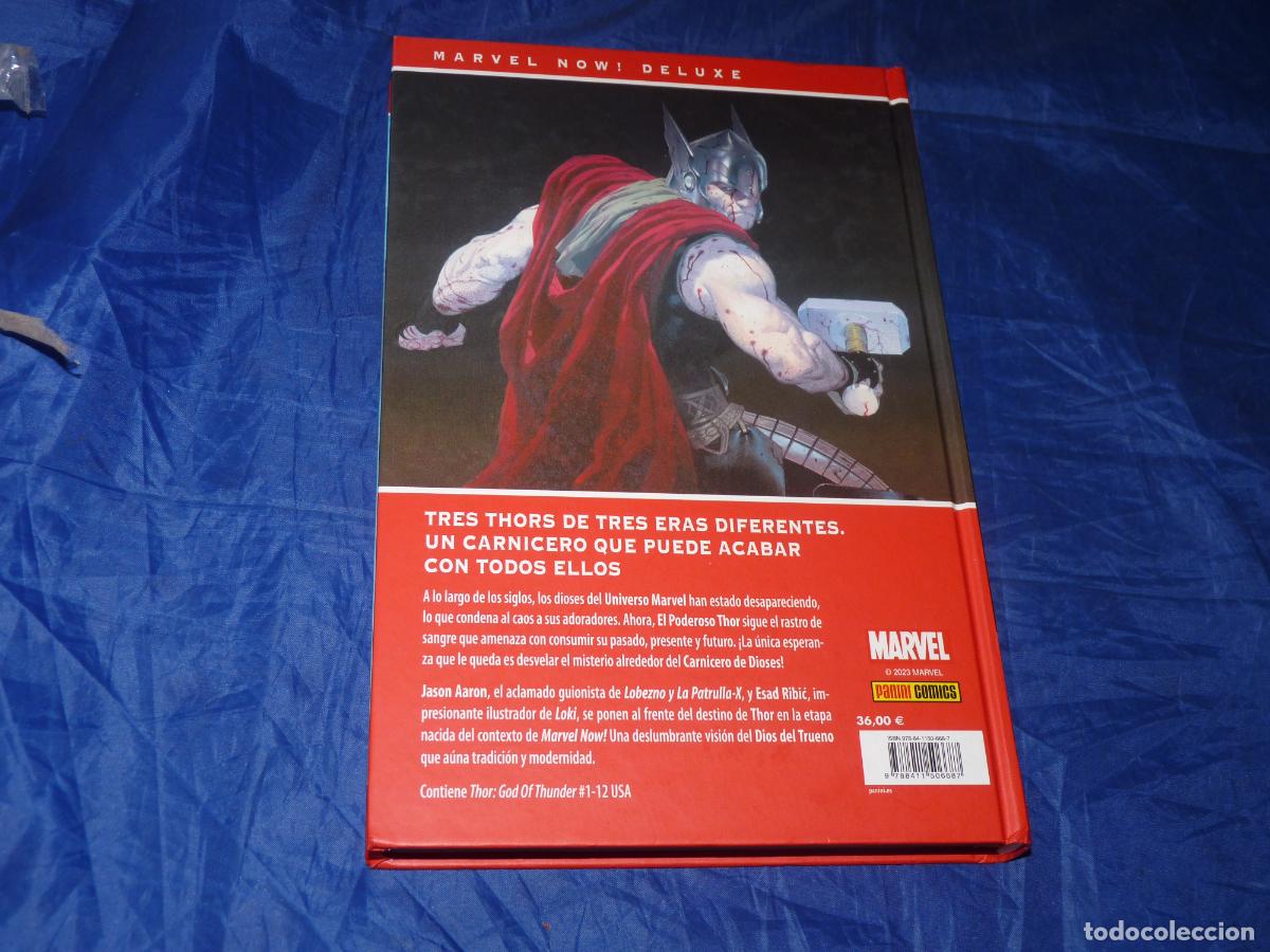C&oacute;mics: marvel now! deluxe thor de jason aaron 1. el carnicero de dioses OREFSLL - Foto 2