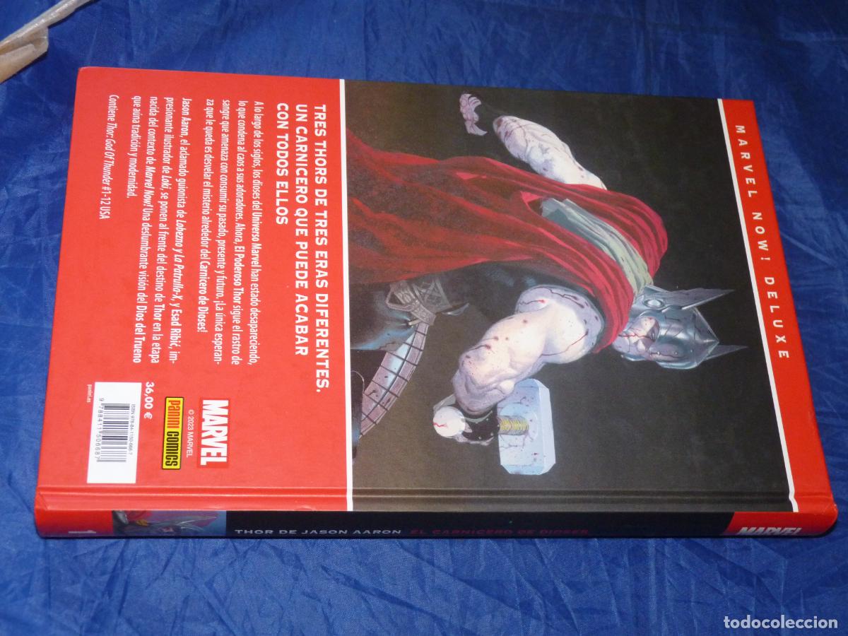 C&oacute;mics: marvel now! deluxe thor de jason aaron 1. el carnicero de dioses OREFSLL - Foto 3