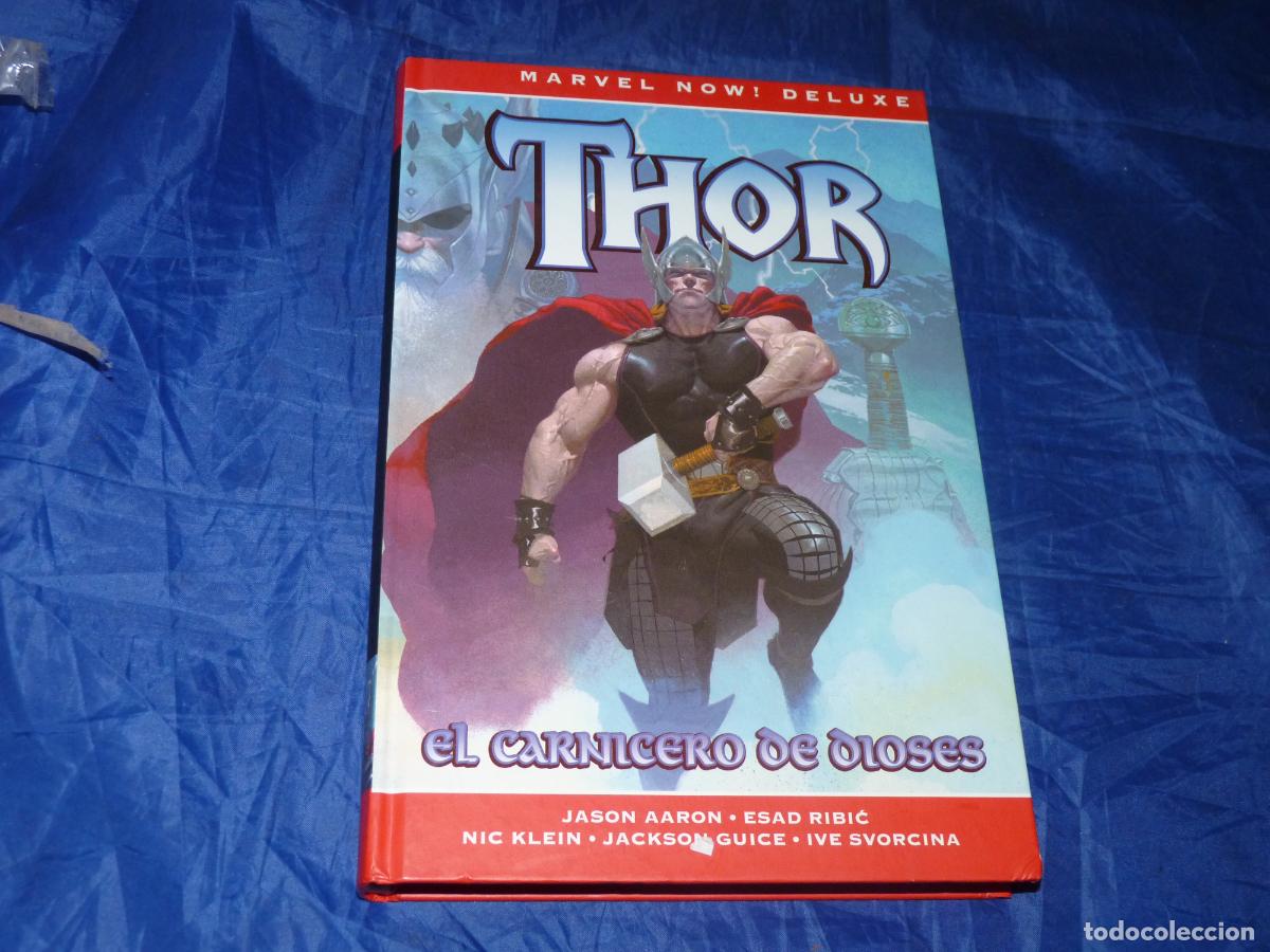 C&oacute;mics: marvel now! deluxe thor de jason aaron 1. el carnicero de dioses OREFSLL - Foto 1
