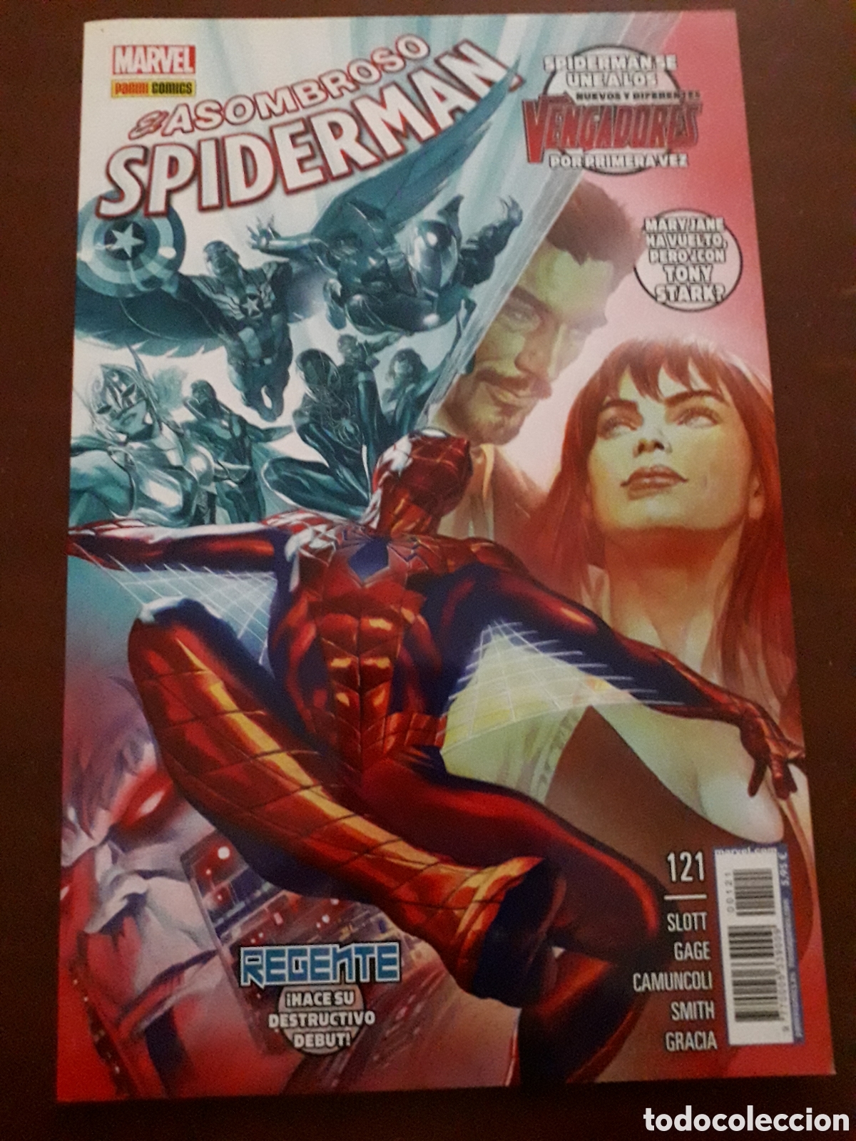 Fumetti: ASOMBROSO SPIDERMAN N&Uacute;MERO 121. EXCELENTE ESTADO