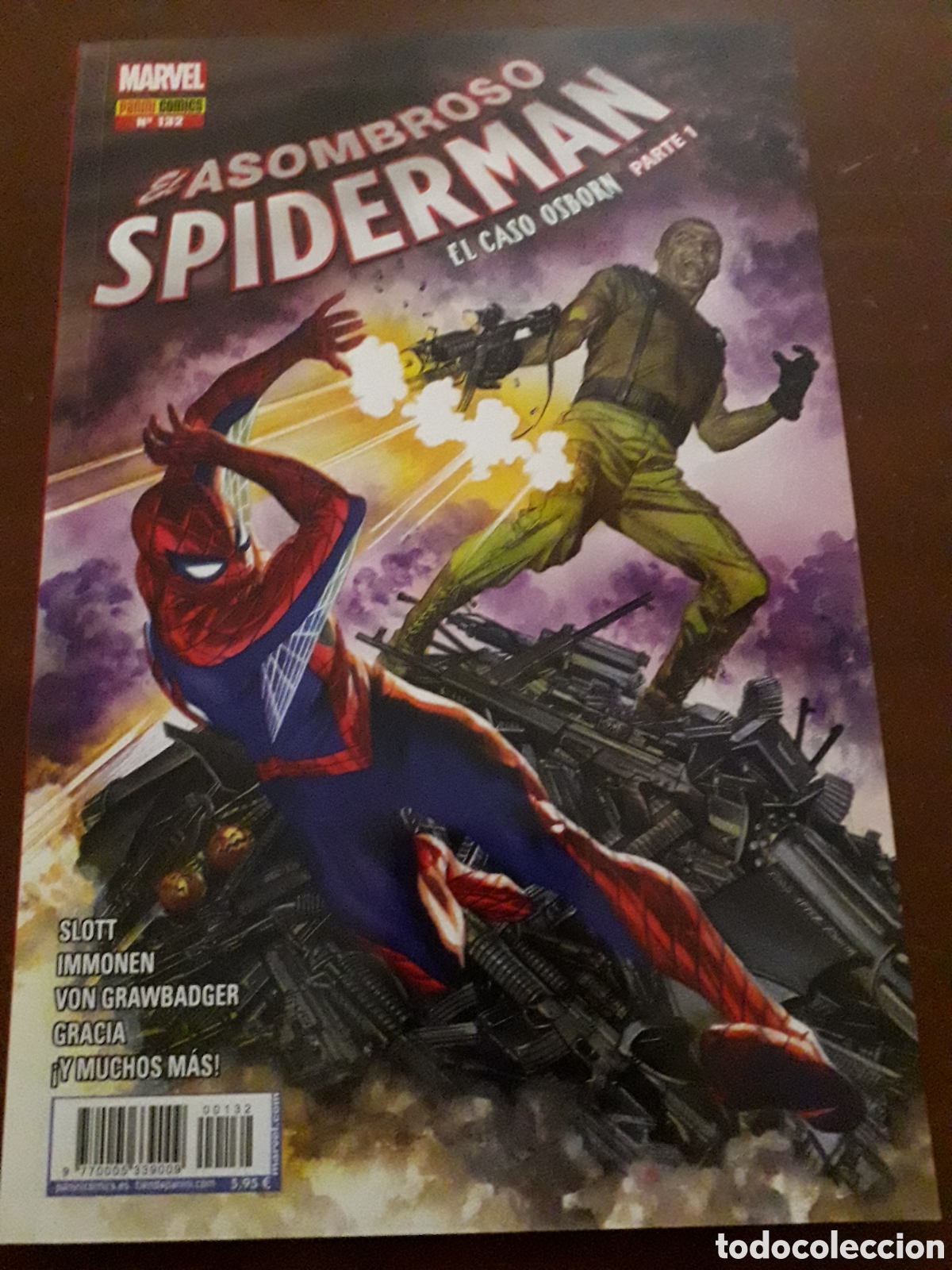 C&oacute;mics: ASOMBROSO SPIDERMAN N&Uacute;MERO 132. EXCELENTE ESTADO - Foto 1