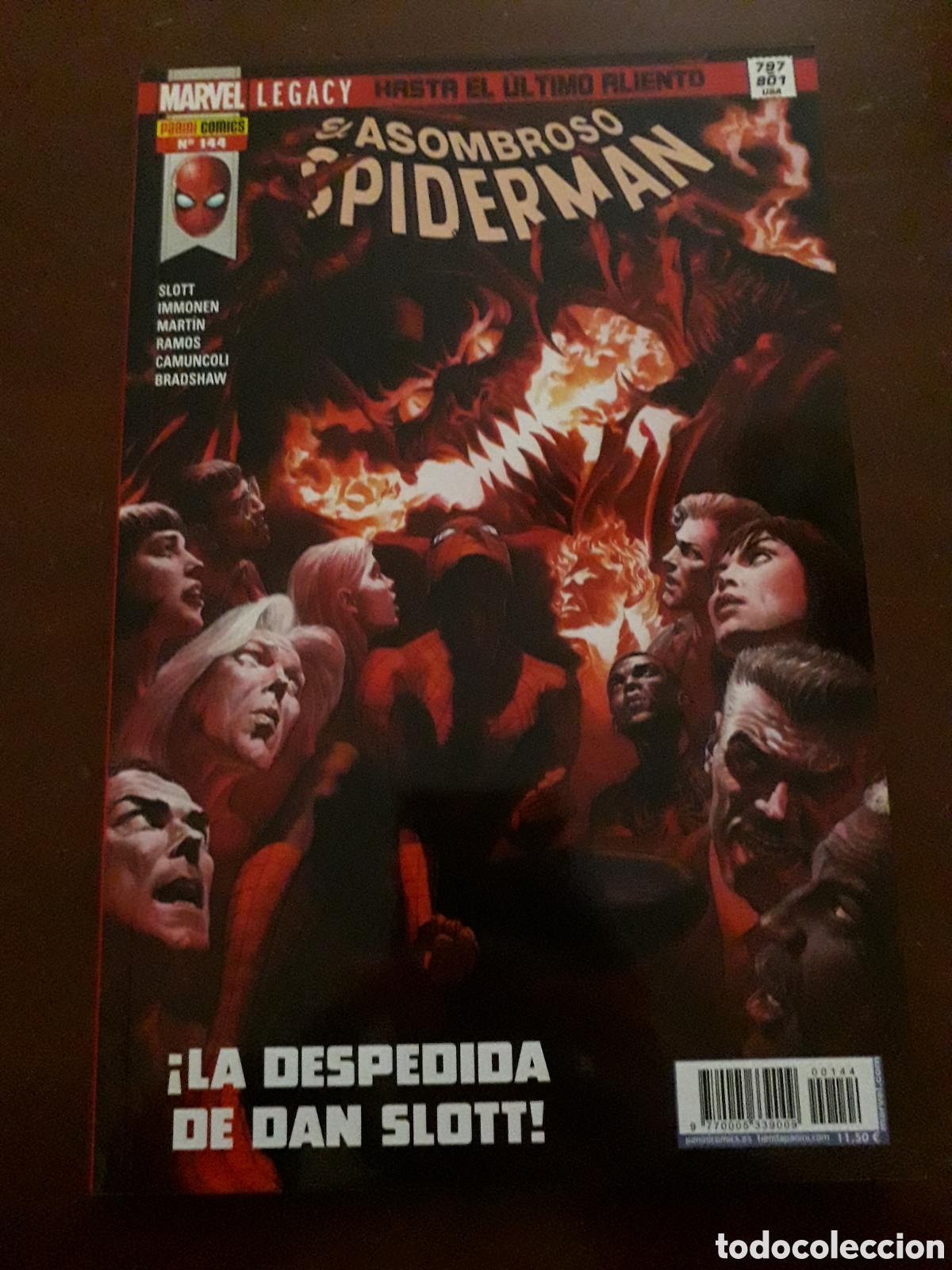 Fumetti: ASOMBROSO SPIDERMAN N&Uacute;MERO 144. EXCELENTE ESTADO