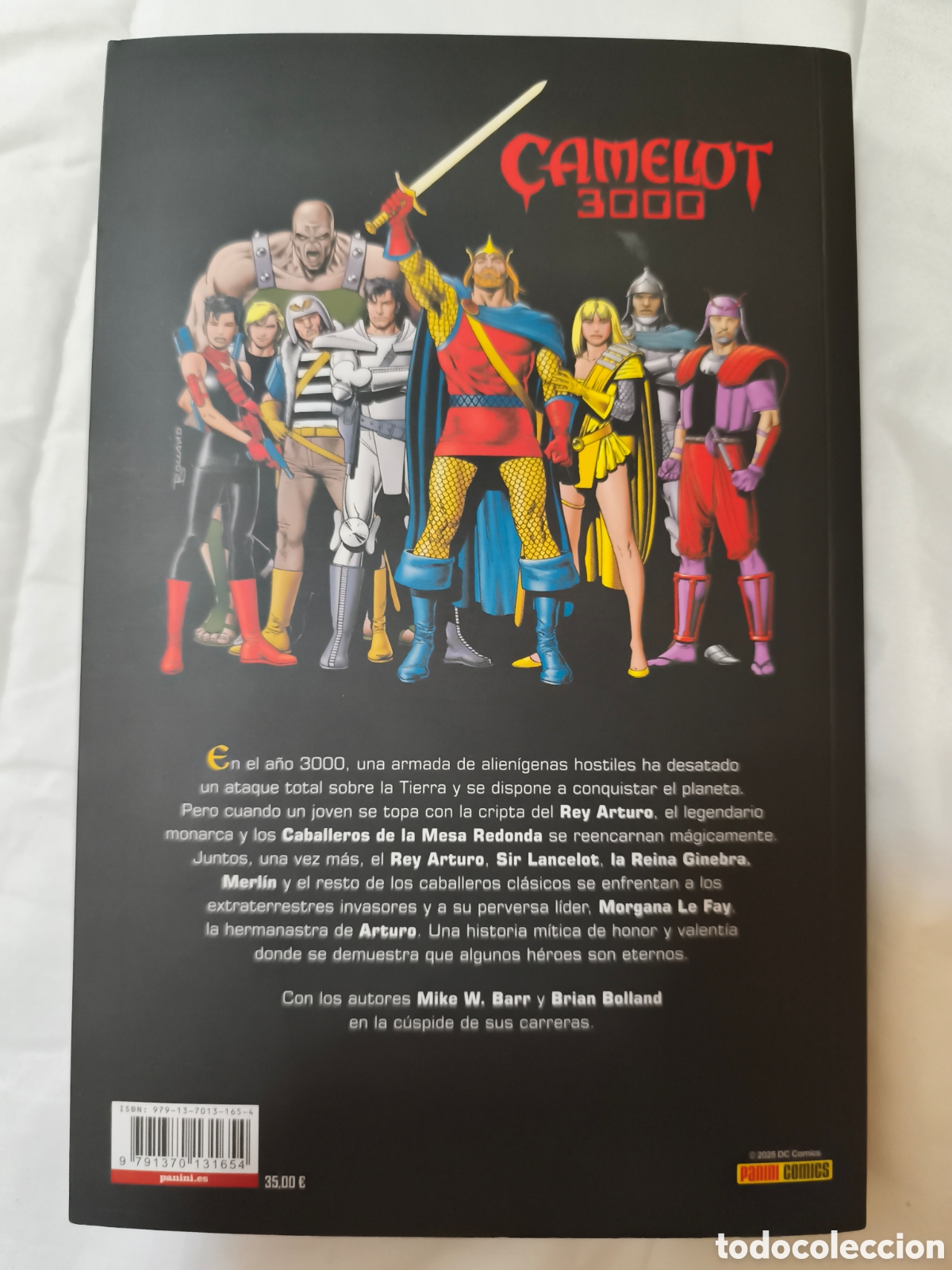 C&oacute;mics: Camelot 3000 panini tapa blanca - Foto 2