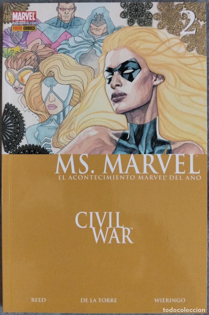 C&oacute;mics: Ms. MARVEL N&ordm; 2: CIVIL WAR. MARVEL PANINI COMICS. (R&uacute;stica tapa blanda) - Foto 1