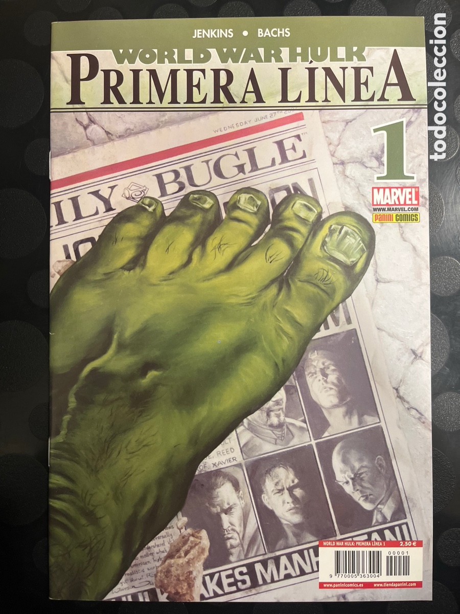 C&oacute;mics: WORLD WAR HULK N.1 PRIMERA LINEA ( 2008 ) - Foto 1