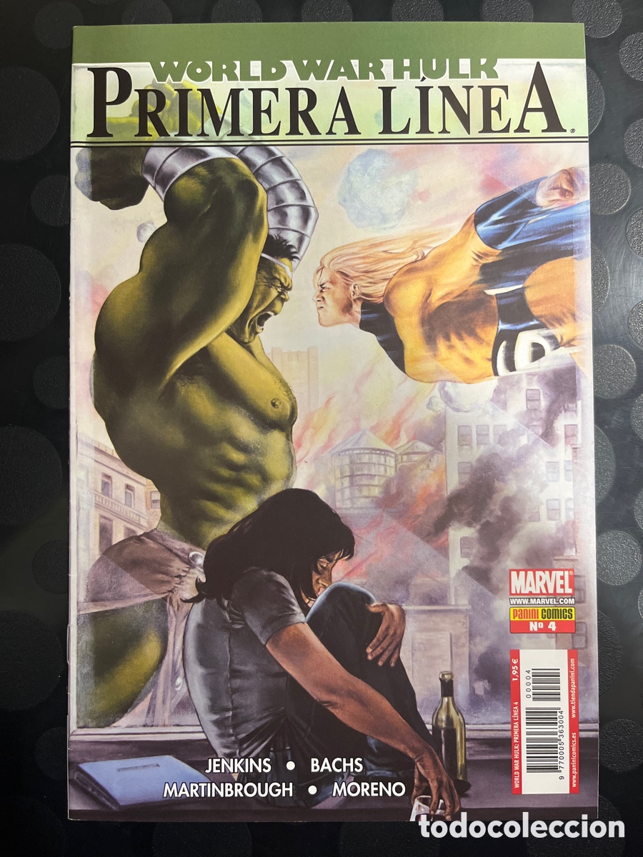 C&oacute;mics: WORLD WAR HULK N.4 PRIMERA LINEA ( 2008 ) - Foto 1