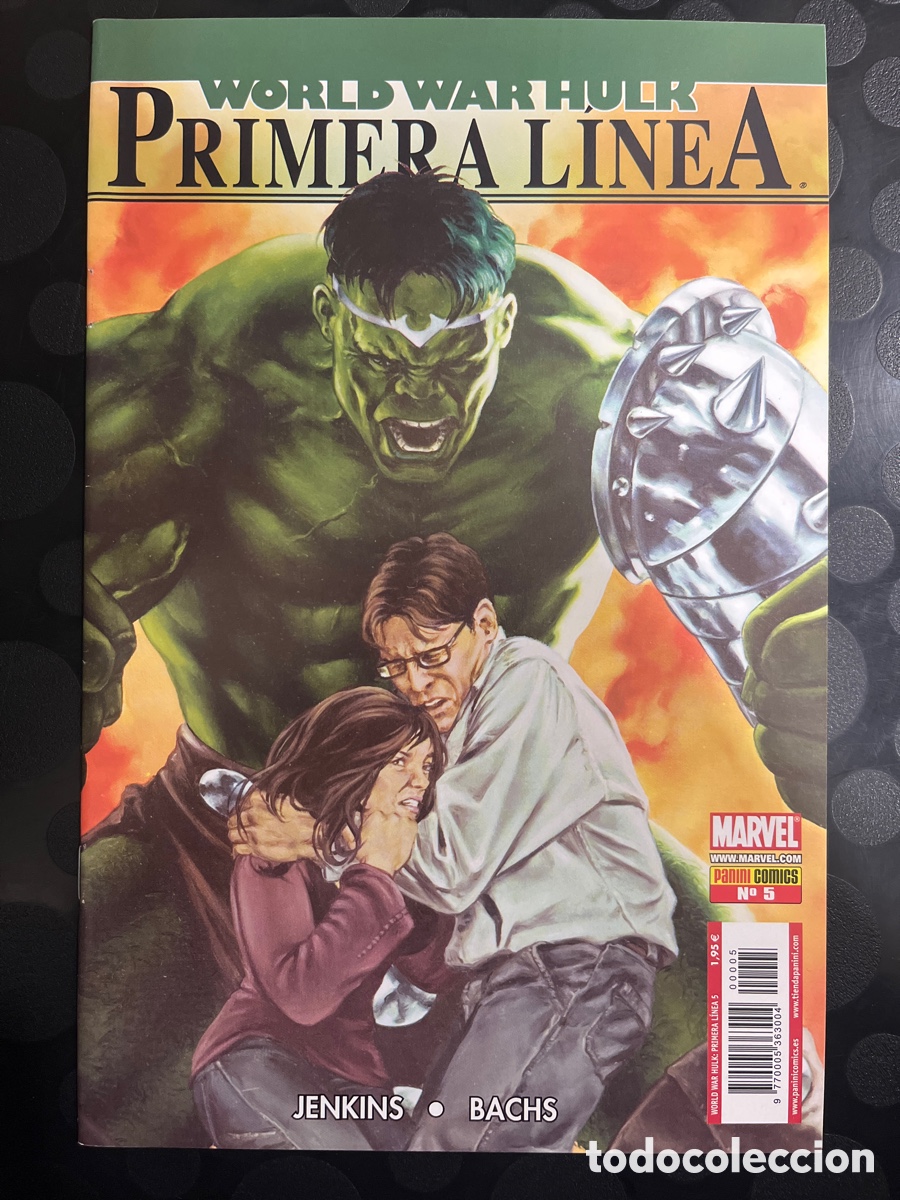 C&oacute;mics: WORLD WAR HULK N.5 PRIMERA LINEA ( 2008 ) - Foto 1