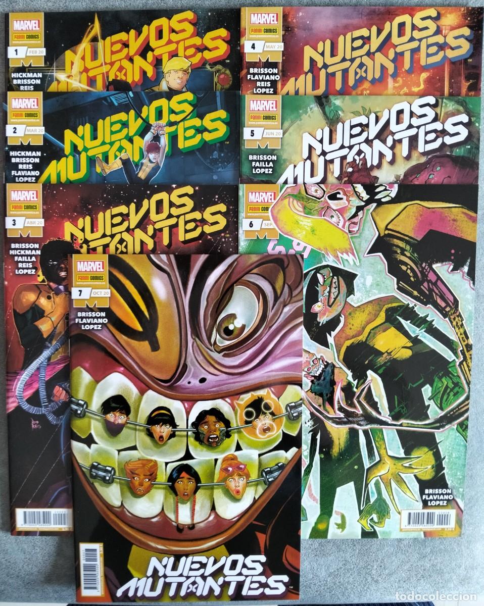 C&oacute;mics: NUEVOS MUTANTES Nos. del 1 al 7. PANINI COMICS. (Formato grapa) - Foto 1