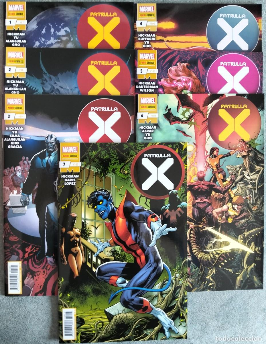 C&oacute;mics: PATRULLA X Nos. del 1 al 7. PANINI COMICS. (Formato grapa) - Foto 1